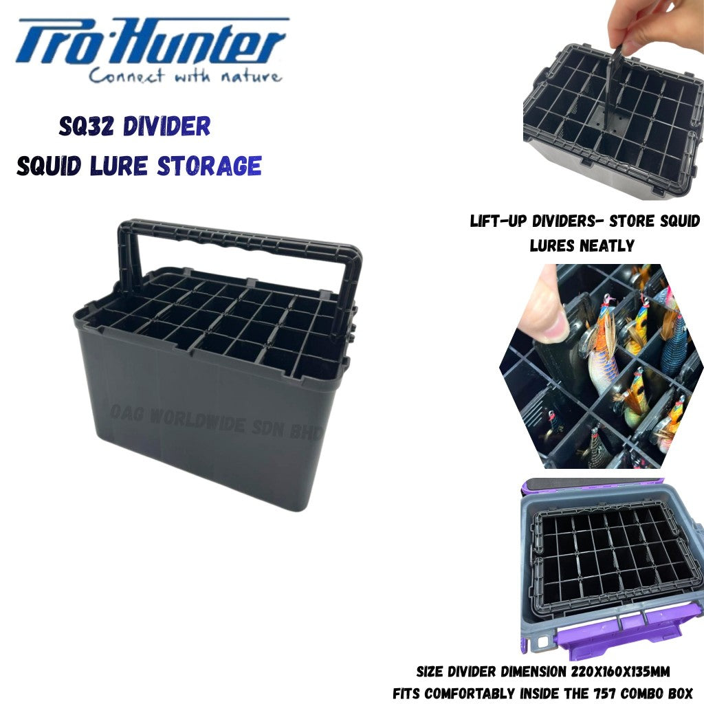 SQ32 Divider Squid Lure Storage