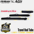 ASARI Travel Rod Tube - [ Extendable 115cm - 240cm ] Rod Case