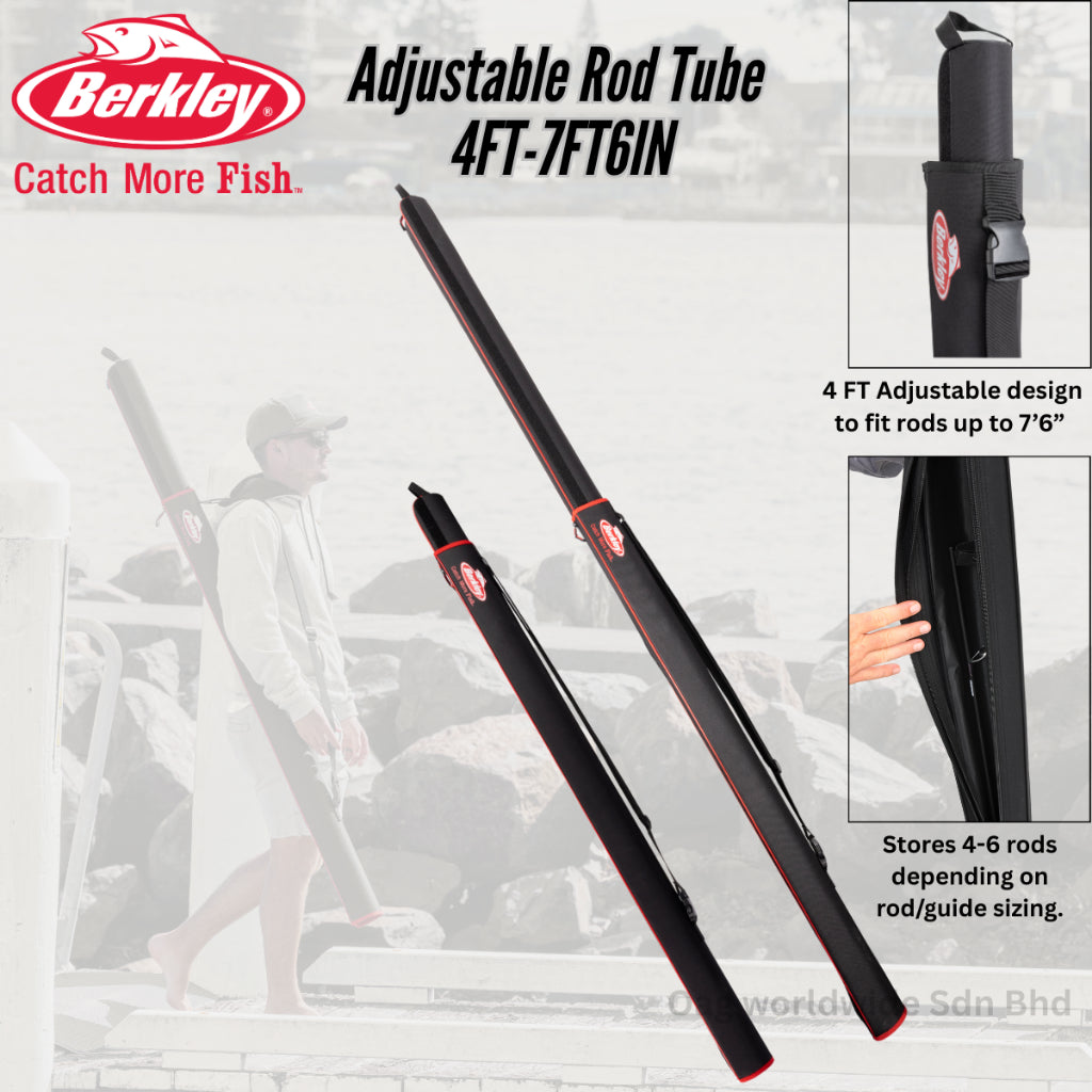 Berkley Adjustable Rod Tube 4FT-7FT6IN