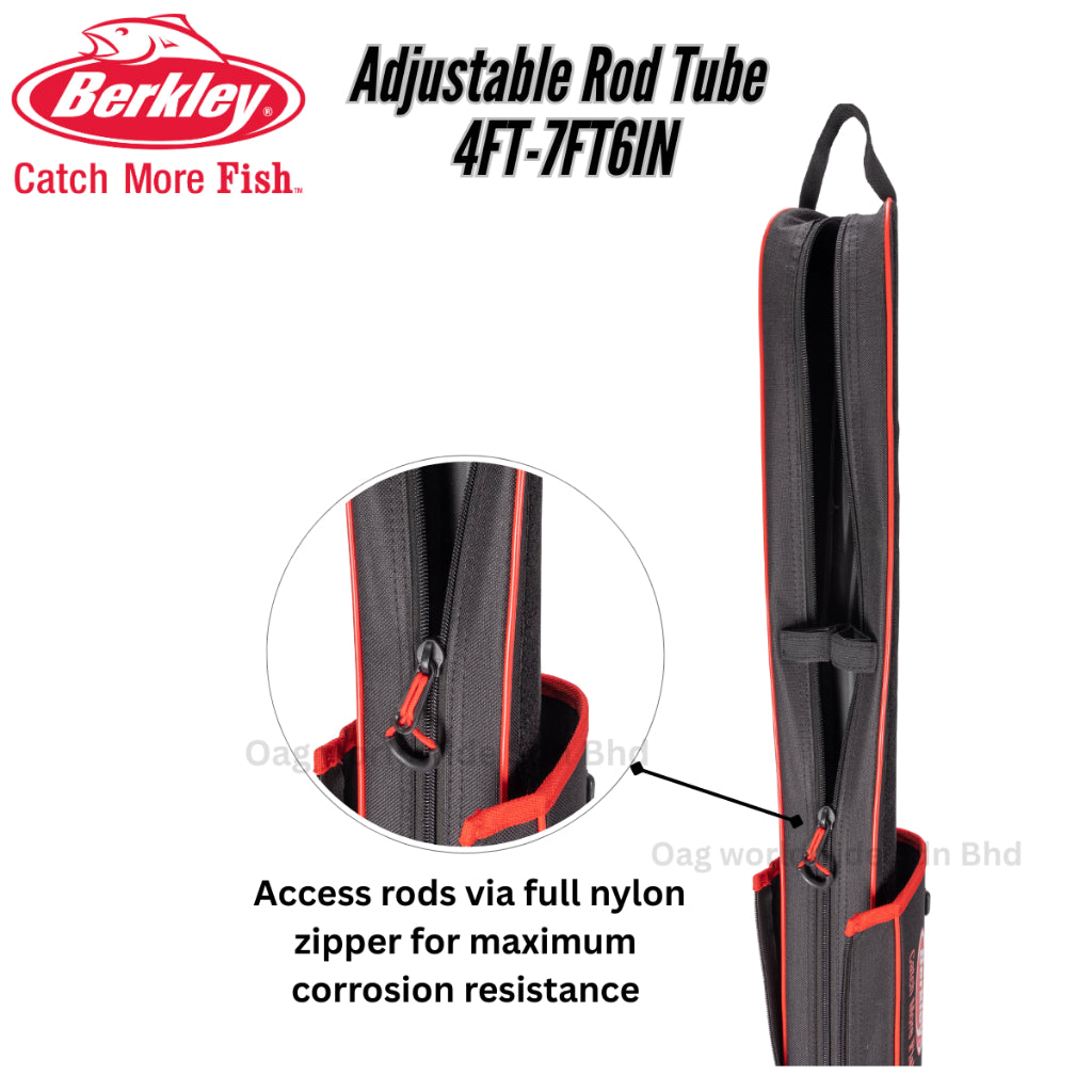 Berkley Adjustable Rod Tube 4FT-7FT6IN