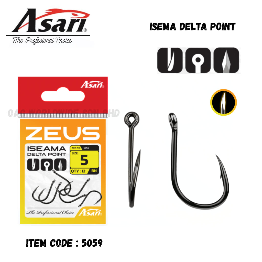 ASARI Isema Delta Point Fishing Hook Code - 5059
