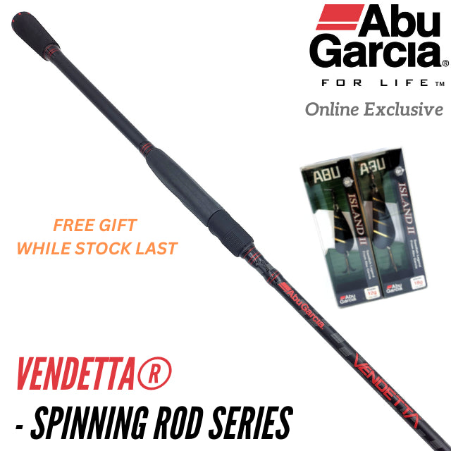Abu Garcia Vendetta II - Spinning Rod Series (6-12lb) Vendetta 2