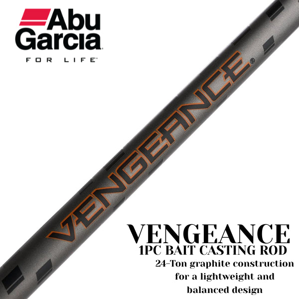 Abu Garcia Vengeance - 1pc BaitCasting Rod