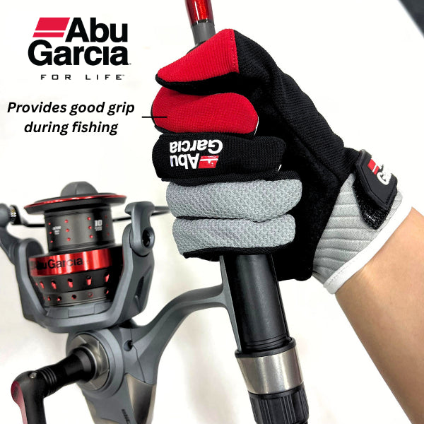Abu Garcia Fishing Versa Glove Black/Grey