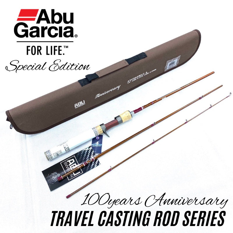 Abu Garcia 100 years Anniversary - Travel Casting Rod Series