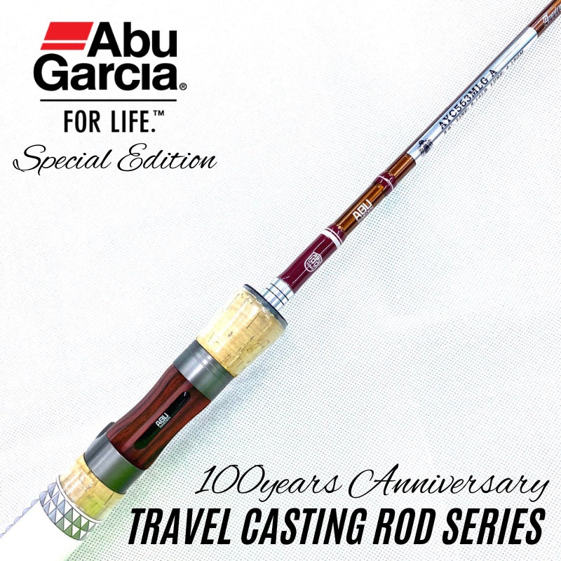 Abu Garcia 100 years Anniversary - Travel Casting Rod Series