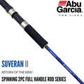 Abu Garcia Suveran 2 - Spinning 2pc Full Handle Rod Series
