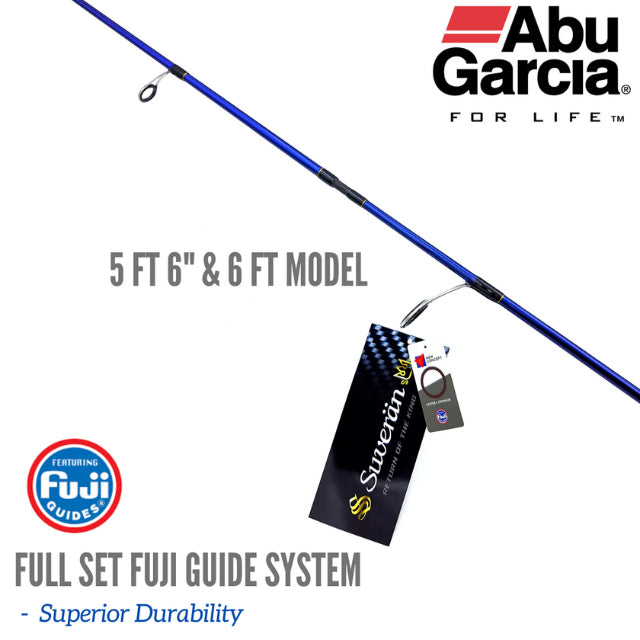 Abu Garcia Suveran 2 - Spinning 2pc Full Handle Rod Series