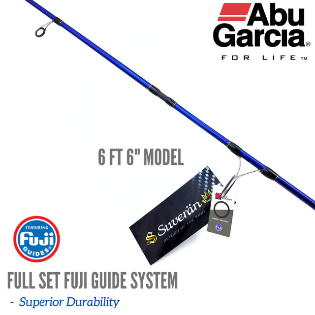 Abu Garcia Suveran 2 - Spinning 2pc Full Handle Rod Series