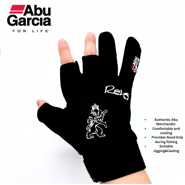 Abu Garcia Fishing Jig Glove Black - L size