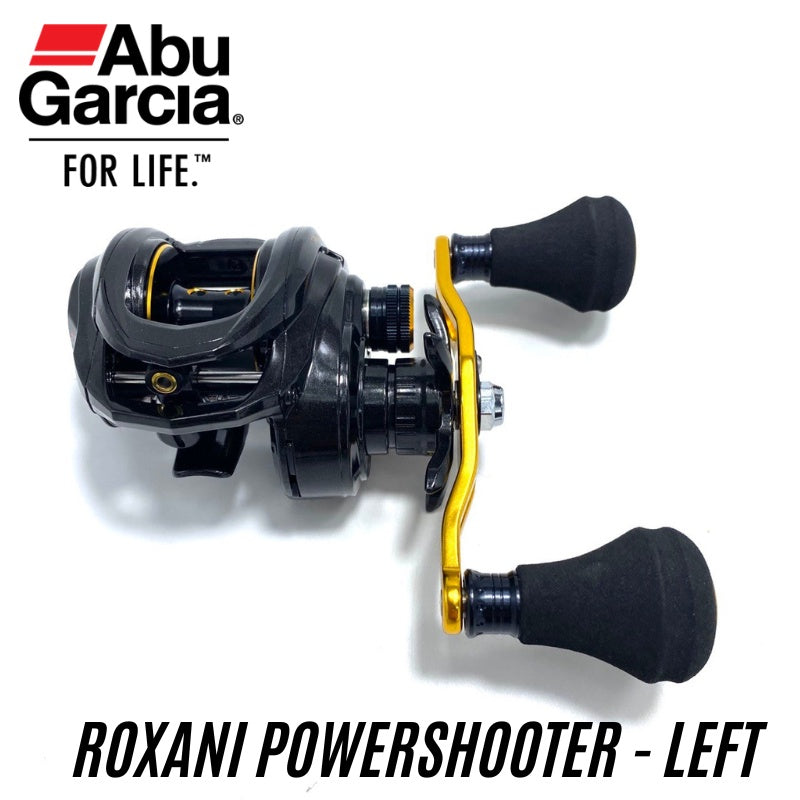 Abu Garcia Roxani PowerShooter (Left Hand) W/ Line Clicker - (Made in Korea) BC Reel