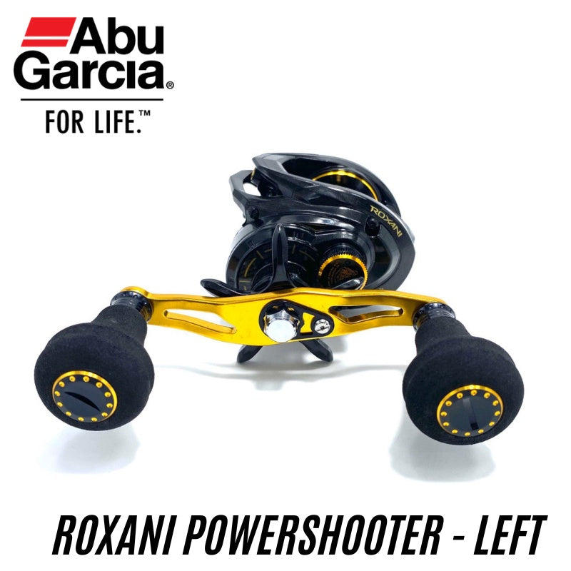 Abu Garcia Roxani PowerShooter (Left Hand) W/ Line Clicker - (Made in Korea) BC Reel