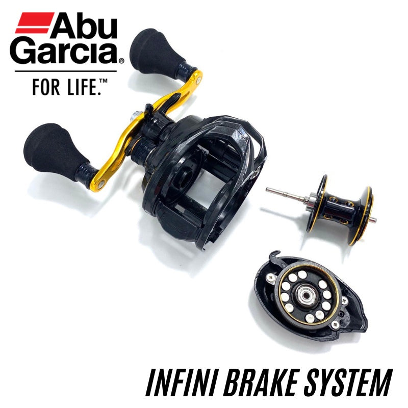 Abu Garcia Roxani PowerShooter (Left Hand) W/ Line Clicker - (Made in Korea) BC Reel