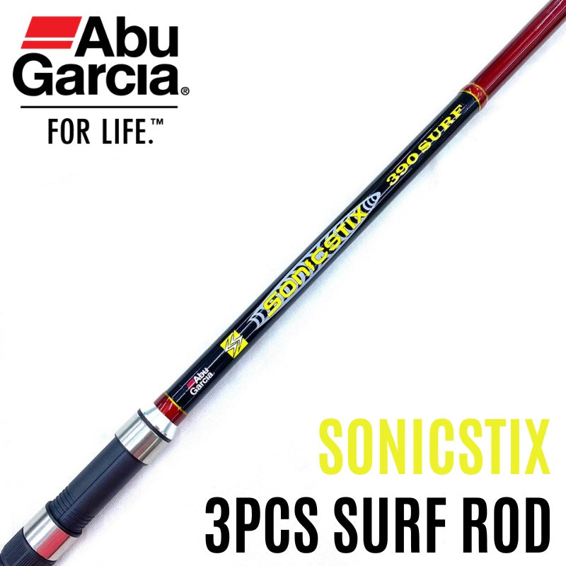 Abu Garcia SonicStix 3pcs Surf Spinning Rod (JORAN PANTAI)