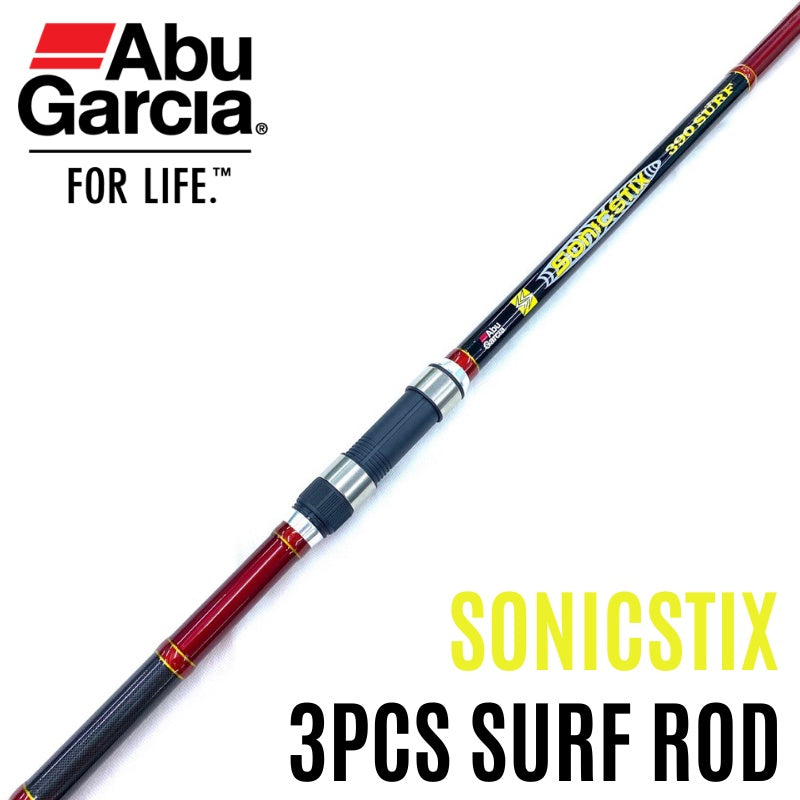 Abu Garcia SonicStix 3pcs Surf Spinning Rod (JORAN PANTAI)