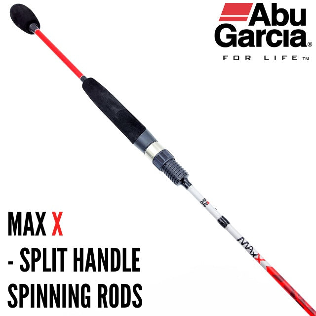 Abu Garcia Max X - Spinning Split Handle Rod (6'0" Ultra Light)
