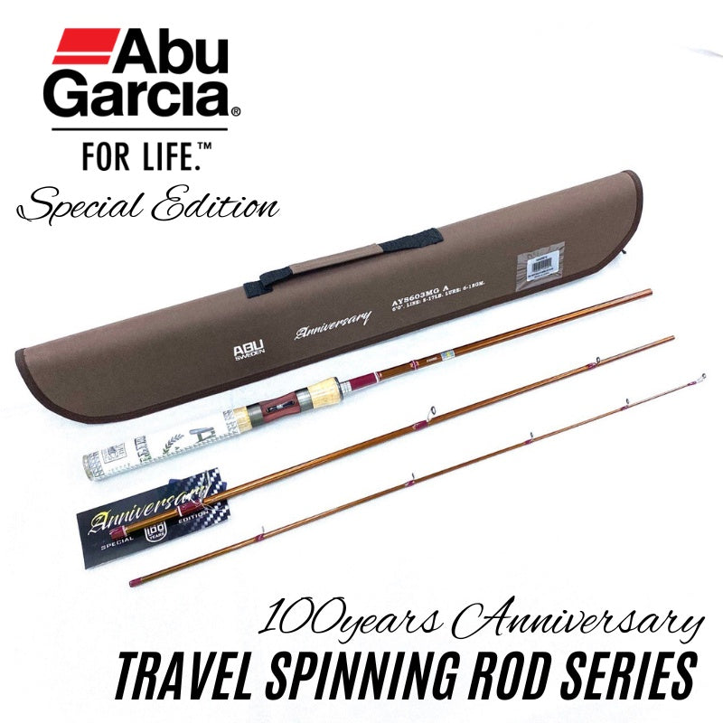 Abu Garcia 100 years Anniversary Travel - Spinning Rod Series