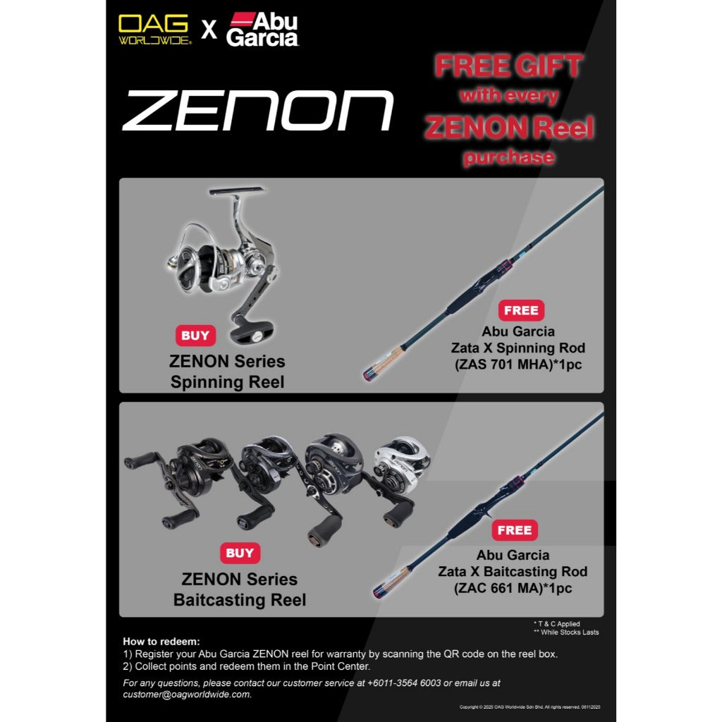 Abu Garcia Zenon X - Left Hand