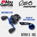 [ Include Power Handle ] Abu Garcia Revo4 X Inshore - BC Reel (Made in Korea) Revo4 X - INS