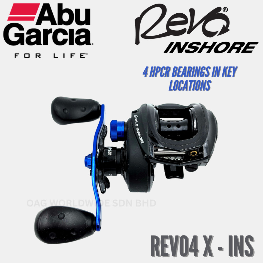 [ Include Power Handle ] Abu Garcia Revo4 X Inshore - BC Reel (Made in Korea) Revo4 X - INS