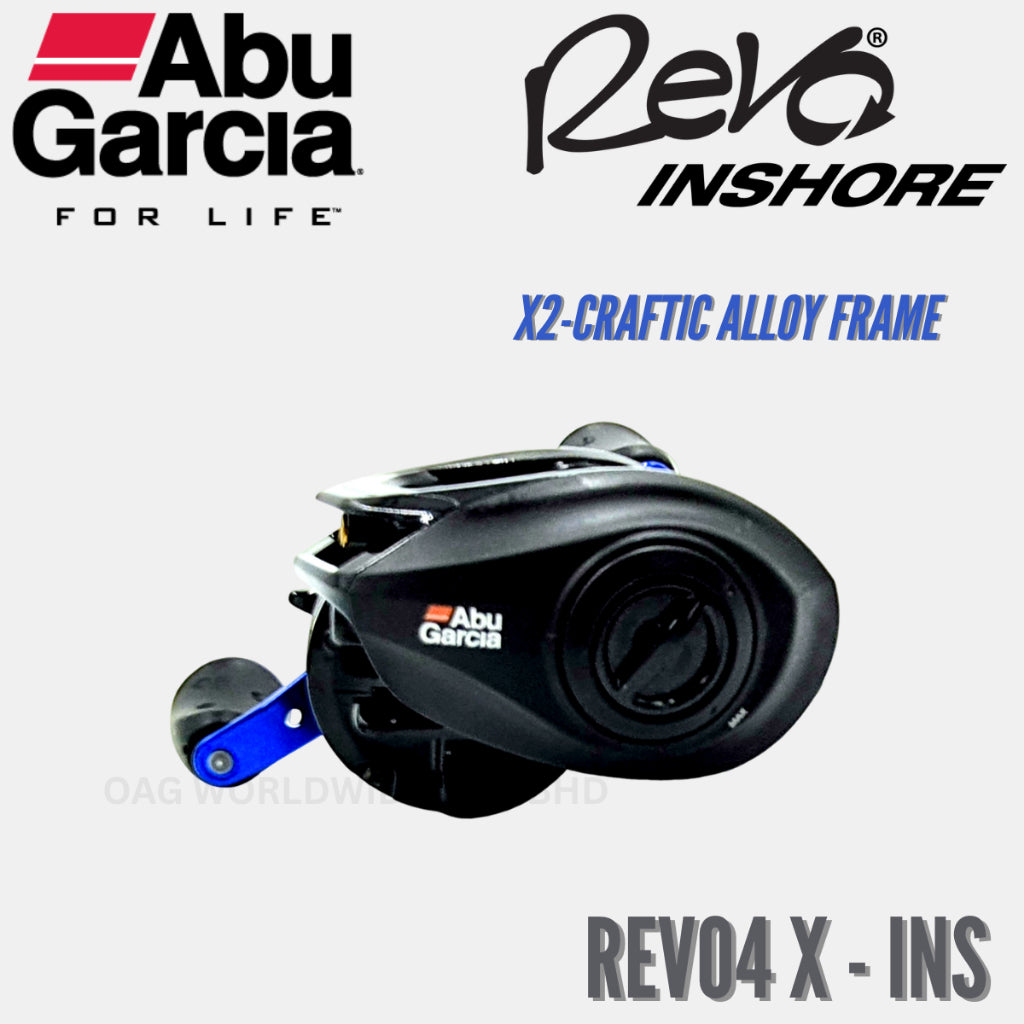 [ Include Power Handle ] Abu Garcia Revo4 X Inshore - BC Reel (Made in Korea) Revo4 X - INS