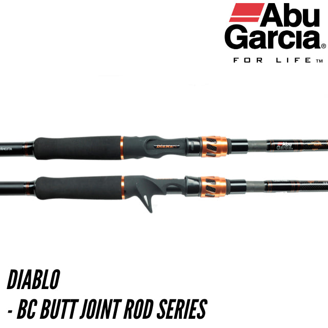Abu Garcia Diablo - Casting Butt Joint Rod Series