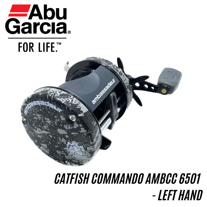 Abu Garcia Catfish Commando AMBCC-6501  - Round BC Reel Series