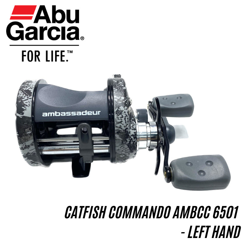 Abu Garcia Catfish Commando AMBCC-6501  - Round BC Reel Series