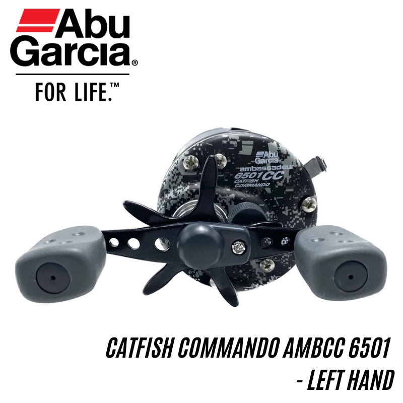 Abu Garcia Catfish Commando AMBCC-6501  - Round BC Reel Series
