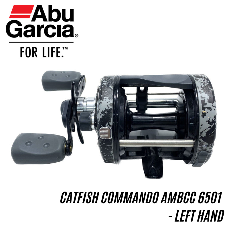 Abu Garcia Catfish Commando AMBCC-6501  - Round BC Reel Series