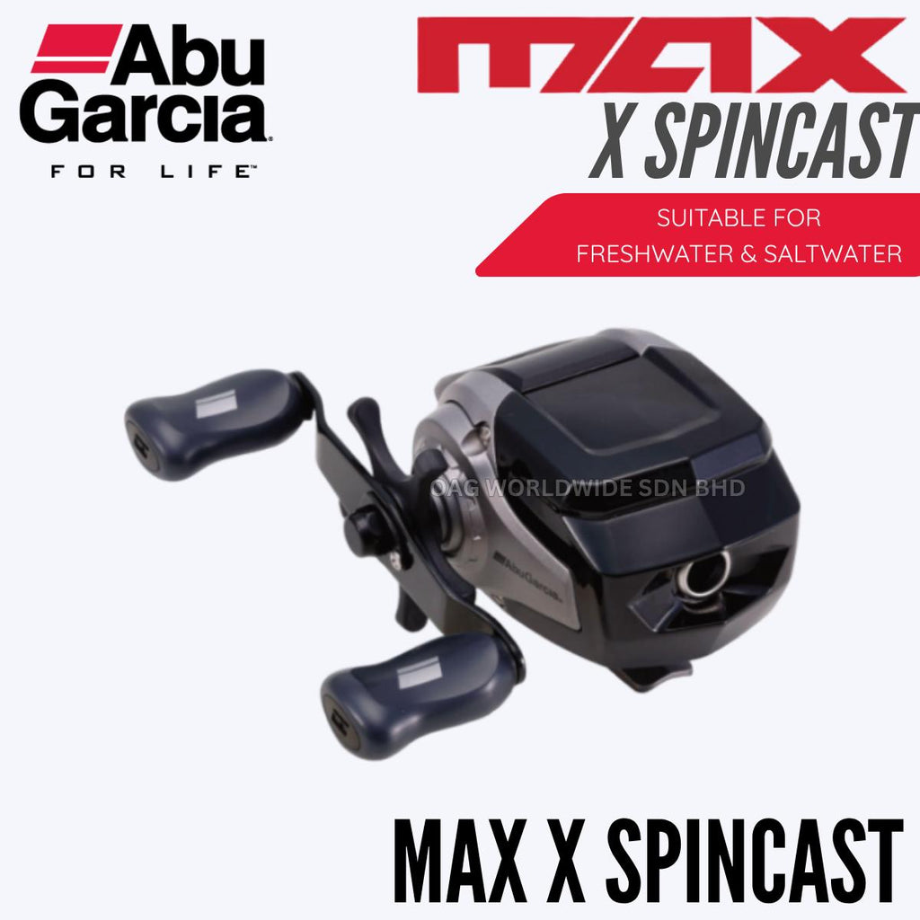 Abu Garcia Max X Spincast - Spin Cast Reel