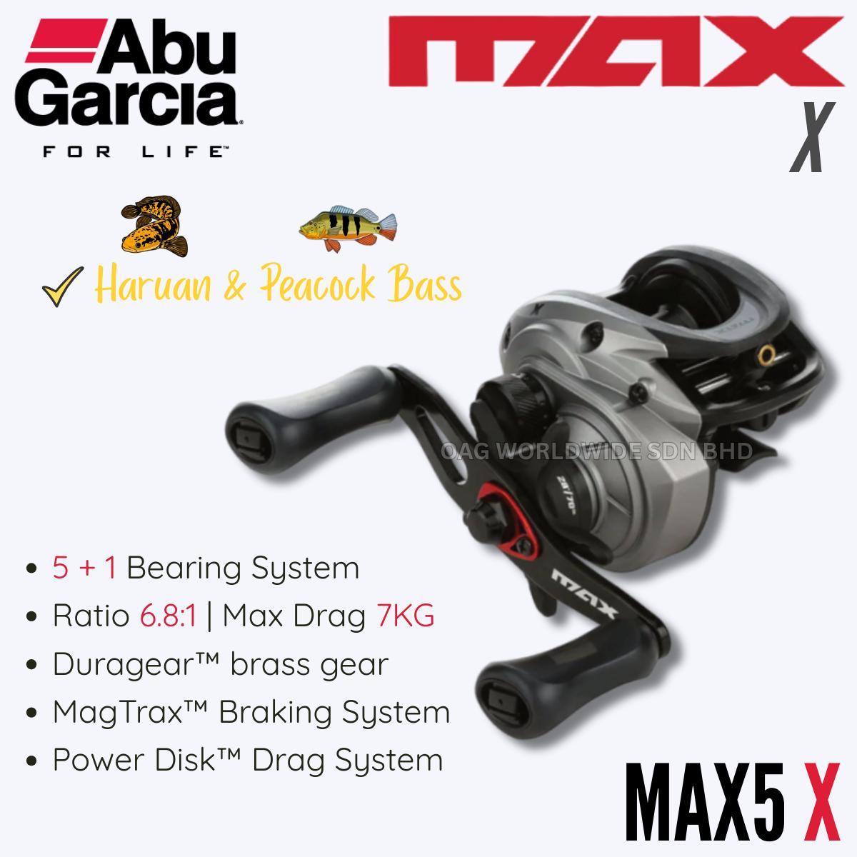 Abu Garcia Max5 X - Low Profile/BC Series Max X
