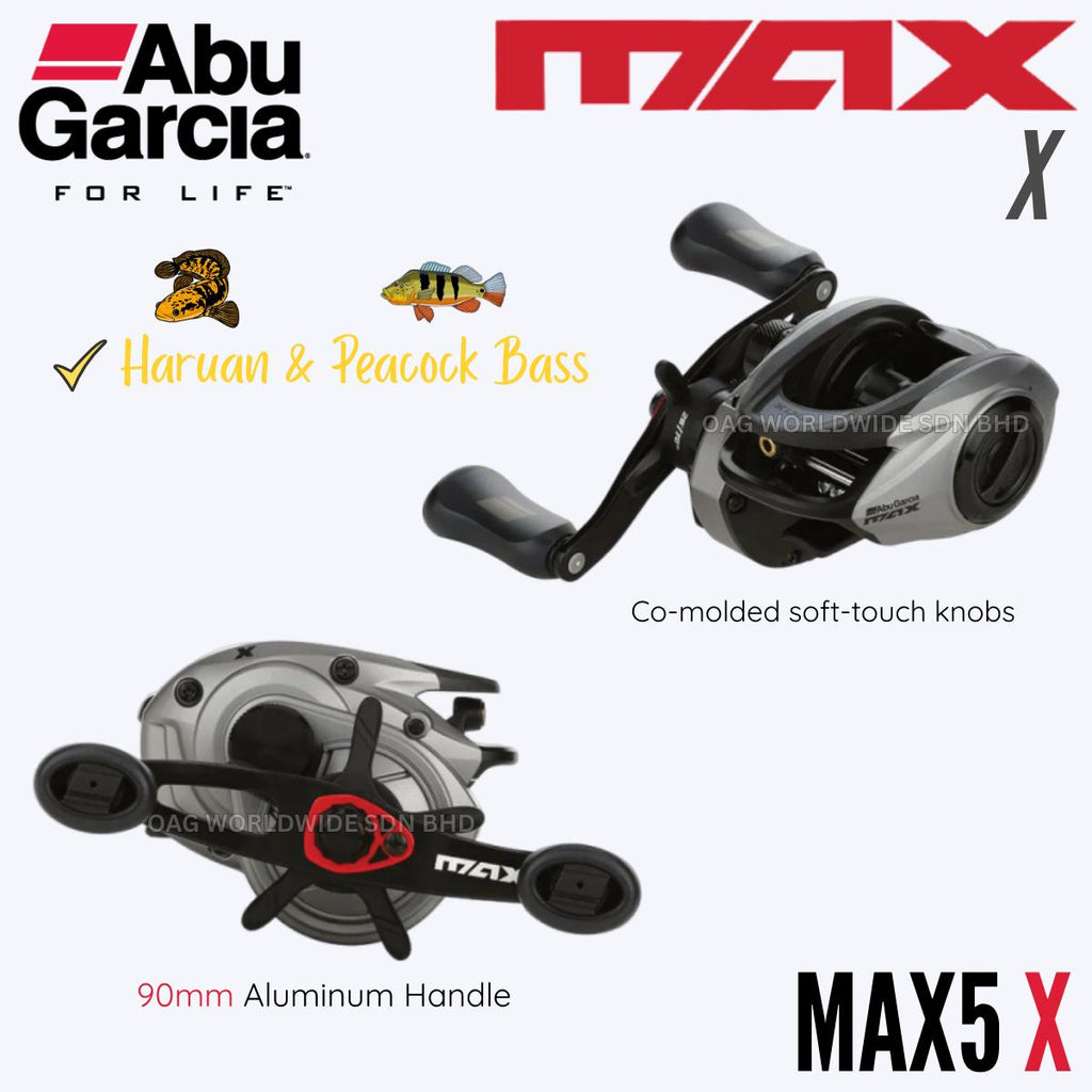 Abu Garcia Max5 X - Low Profile/BC Series Max X