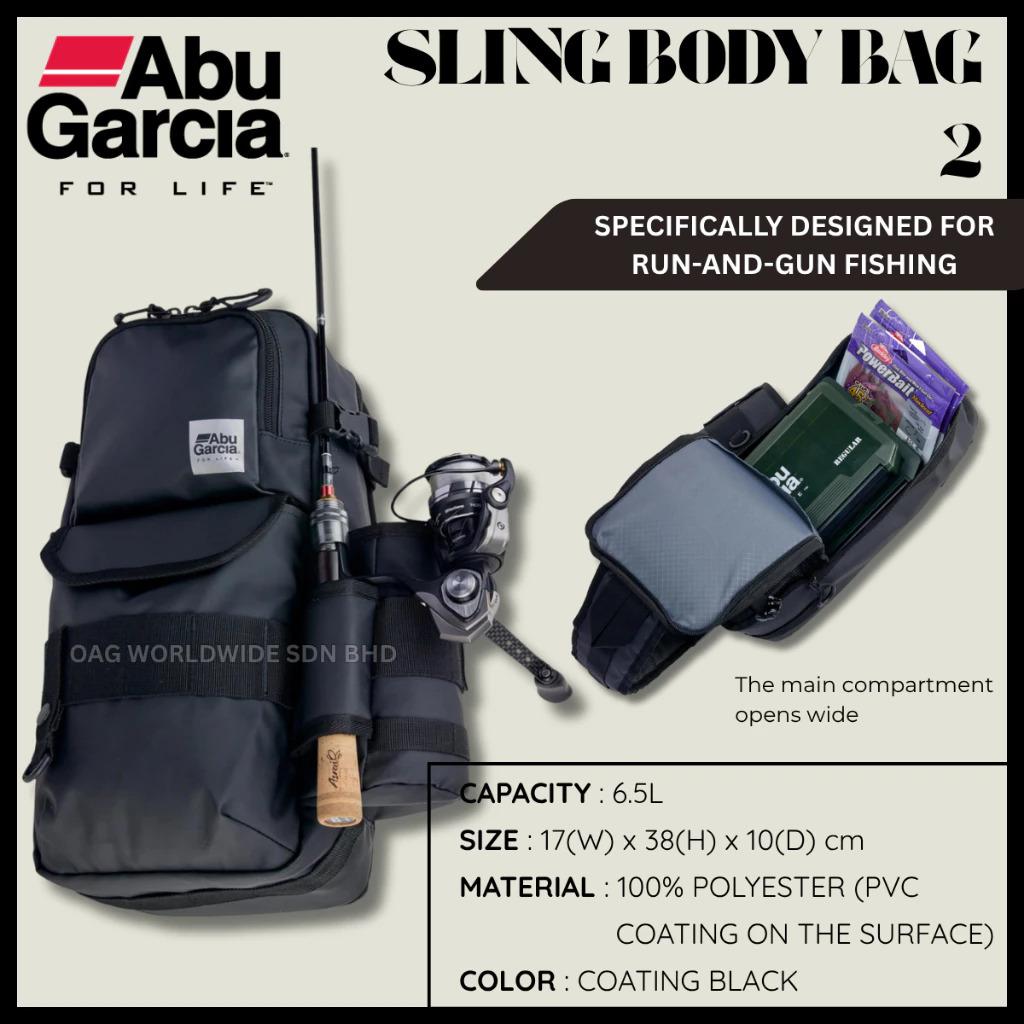 Abu Garcia Fishing Sling Body Back 2 (OAG) - Coating Black [Made in Vietnam]
