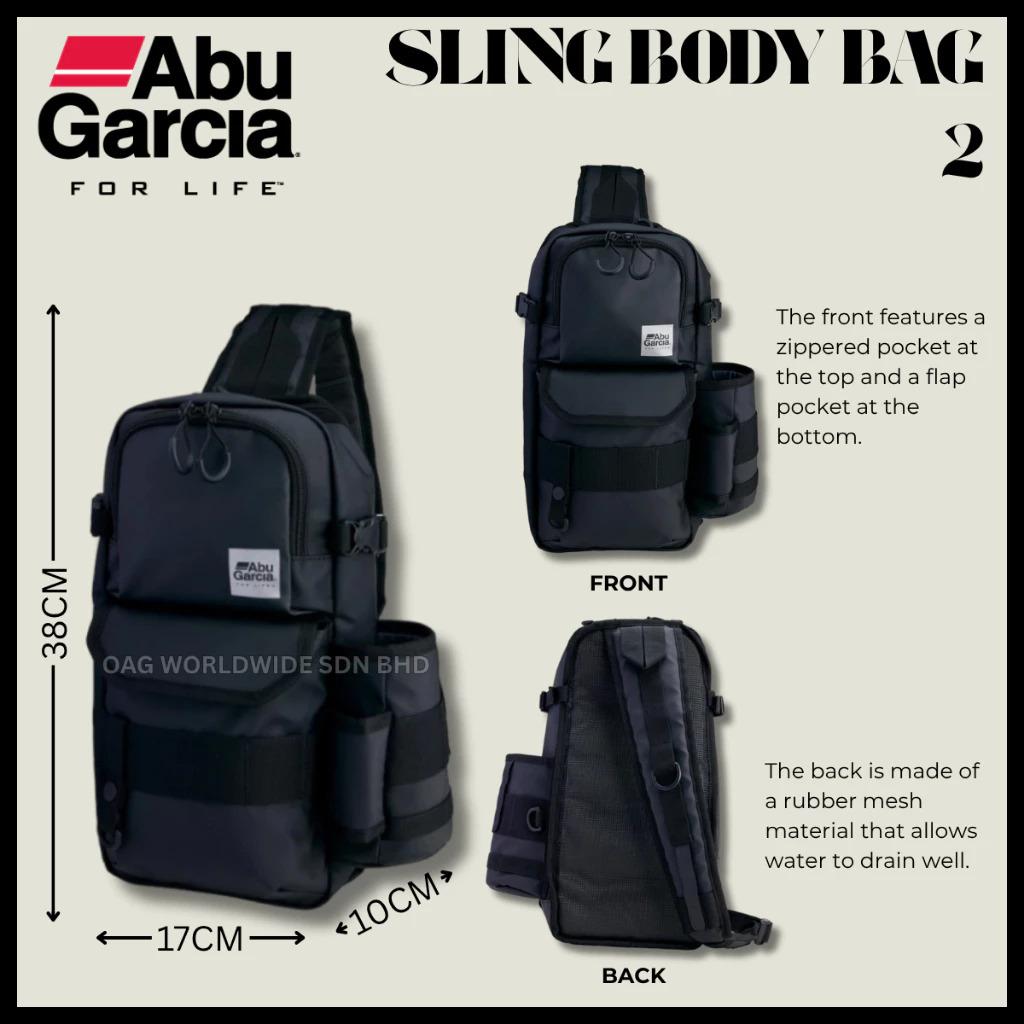 Abu Garcia Fishing Sling Body Back 2 (OAG) - Coating Black [Made in Vietnam]