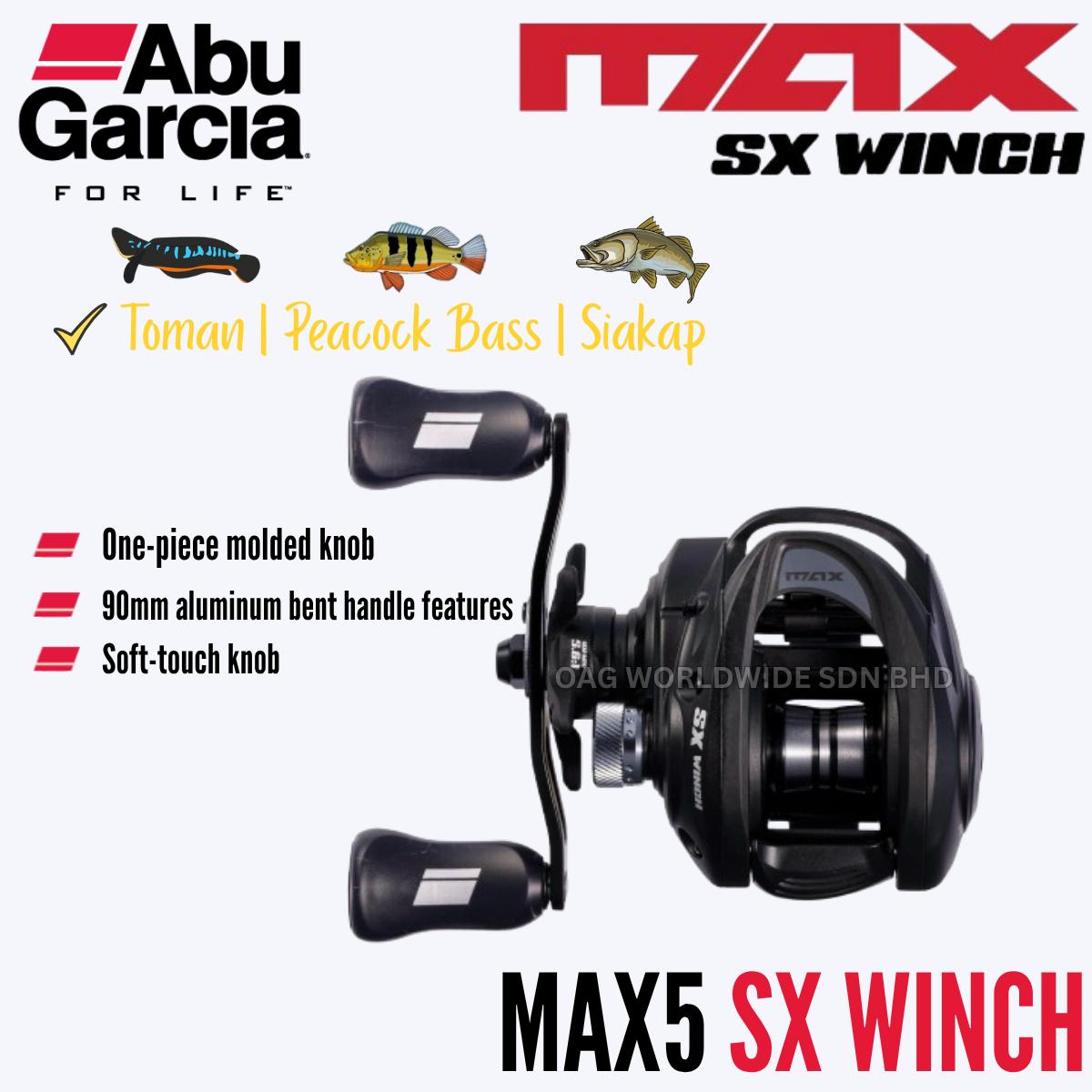 Abu Garcia Max5 SX Winch - BC Reel Series Max5 SX Winch