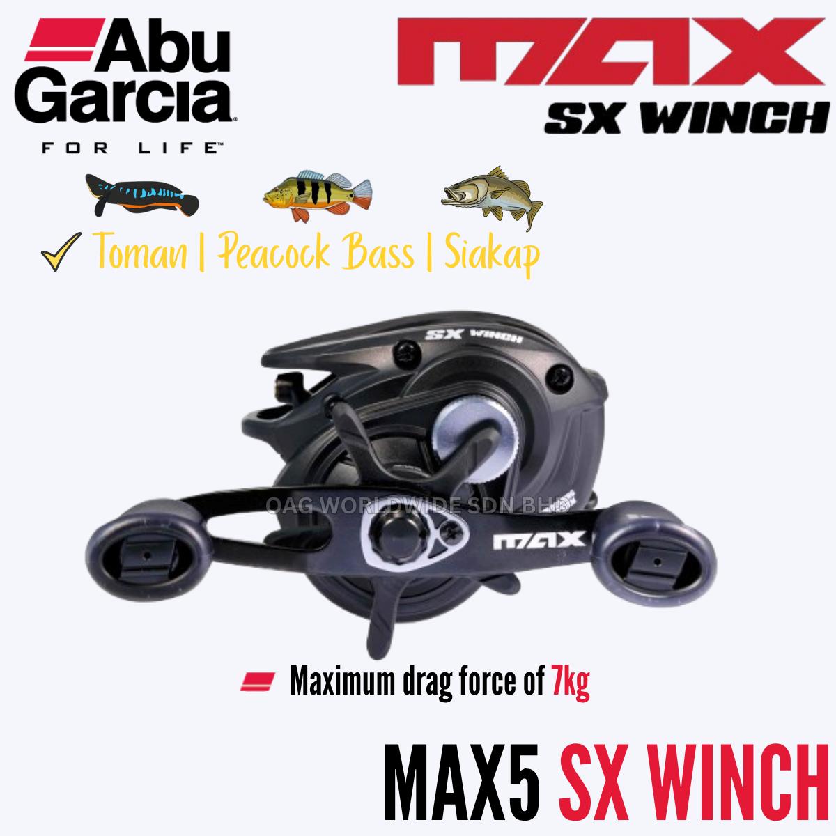 Abu Garcia Max5 SX Winch - BC Reel Series Max5 SX Winch