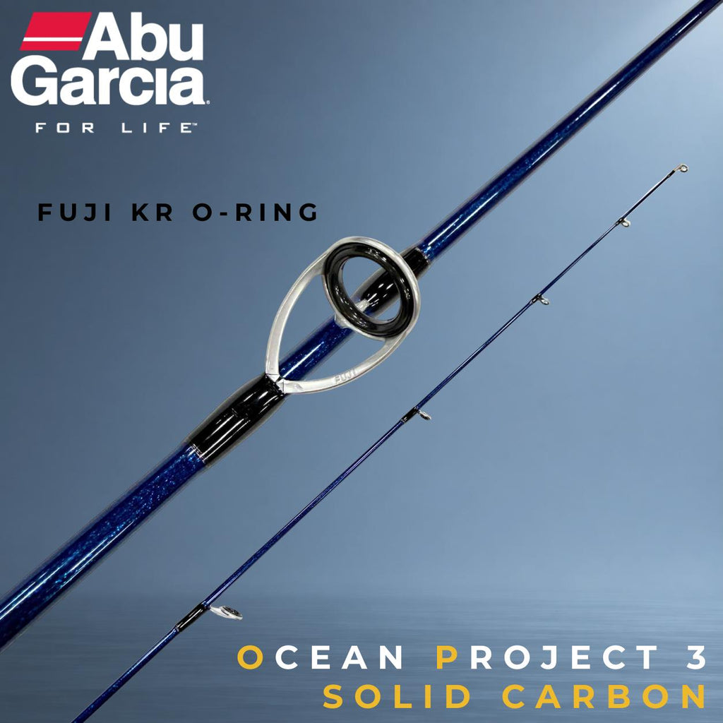 NEW Abu Garcia Ocean Project 3 (OAG) - Solid Carbon Jigging Spinning/Casting Rod Series Ocean Project3