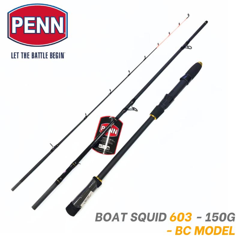 Penn Wrath II - 3pc Squid Boat Rod Solid Tip