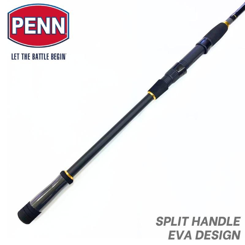 Penn Wrath II - 3pc Squid Boat Rod Solid Tip