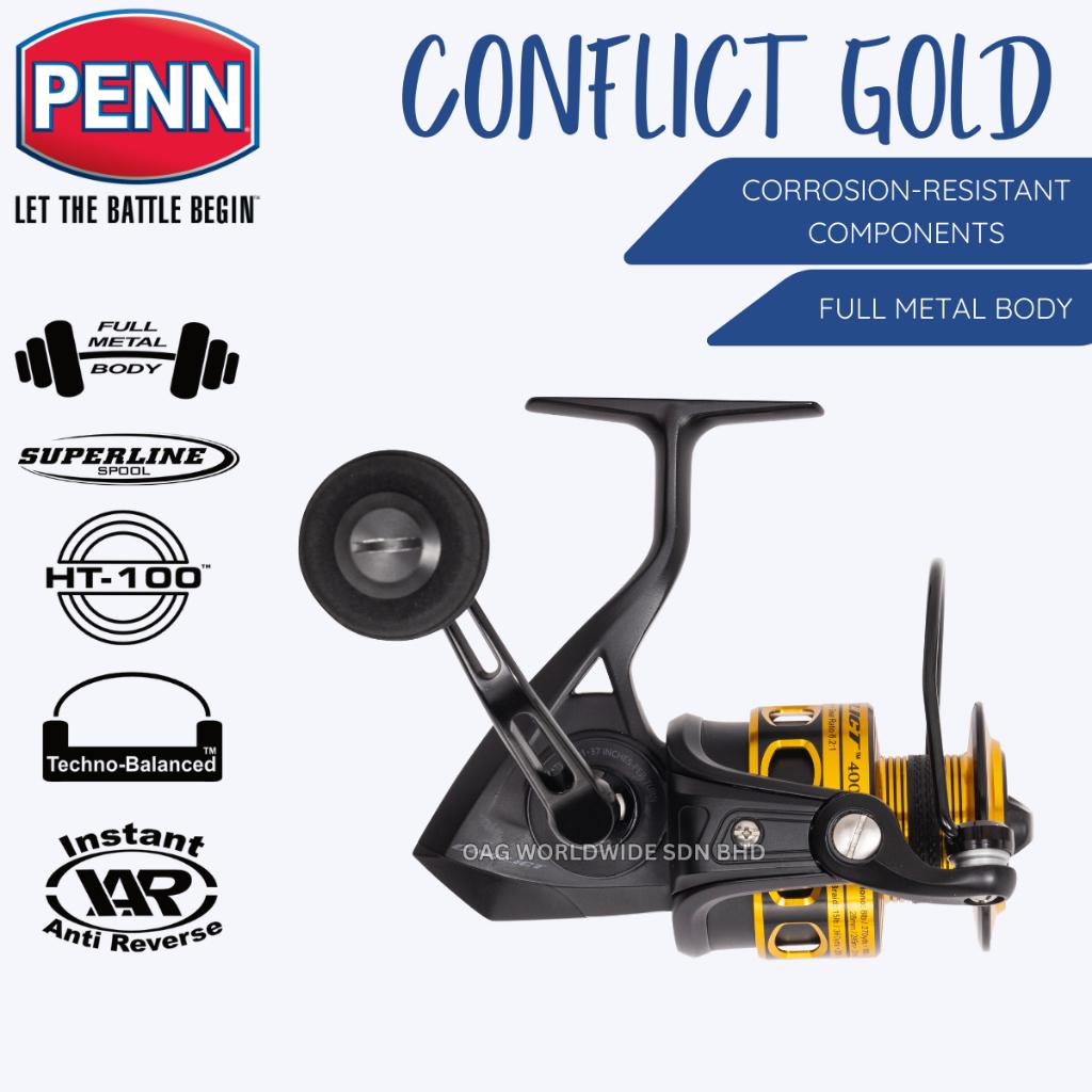NEW Penn Conflict Gold - Spinning Reel Series