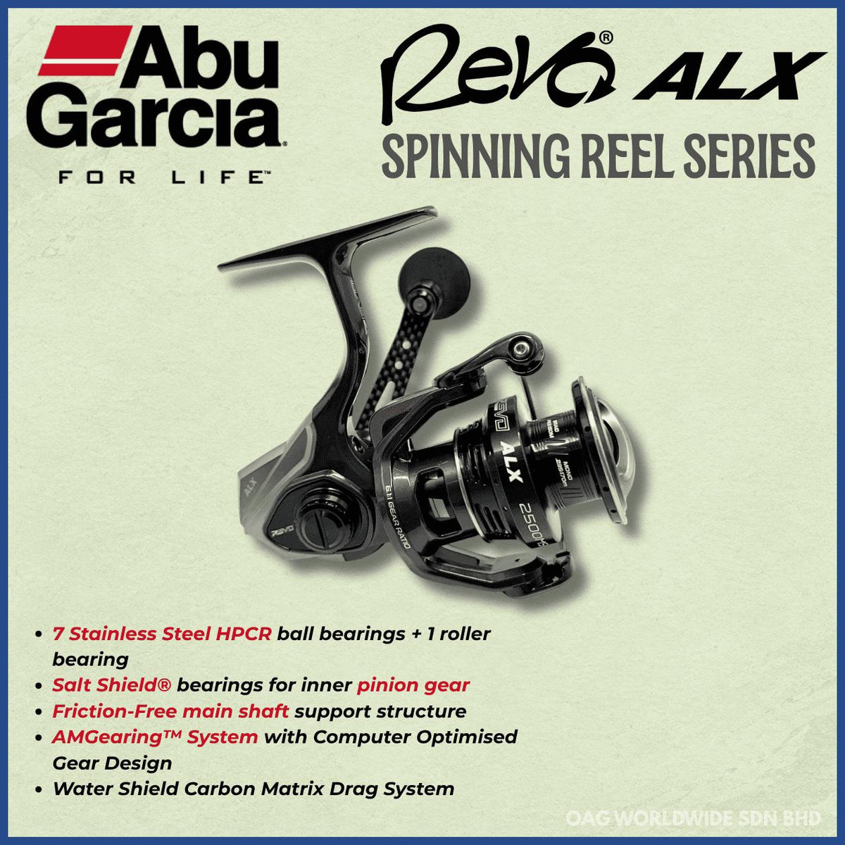 Abu Garcia Revo ALX - Spinning Reel
