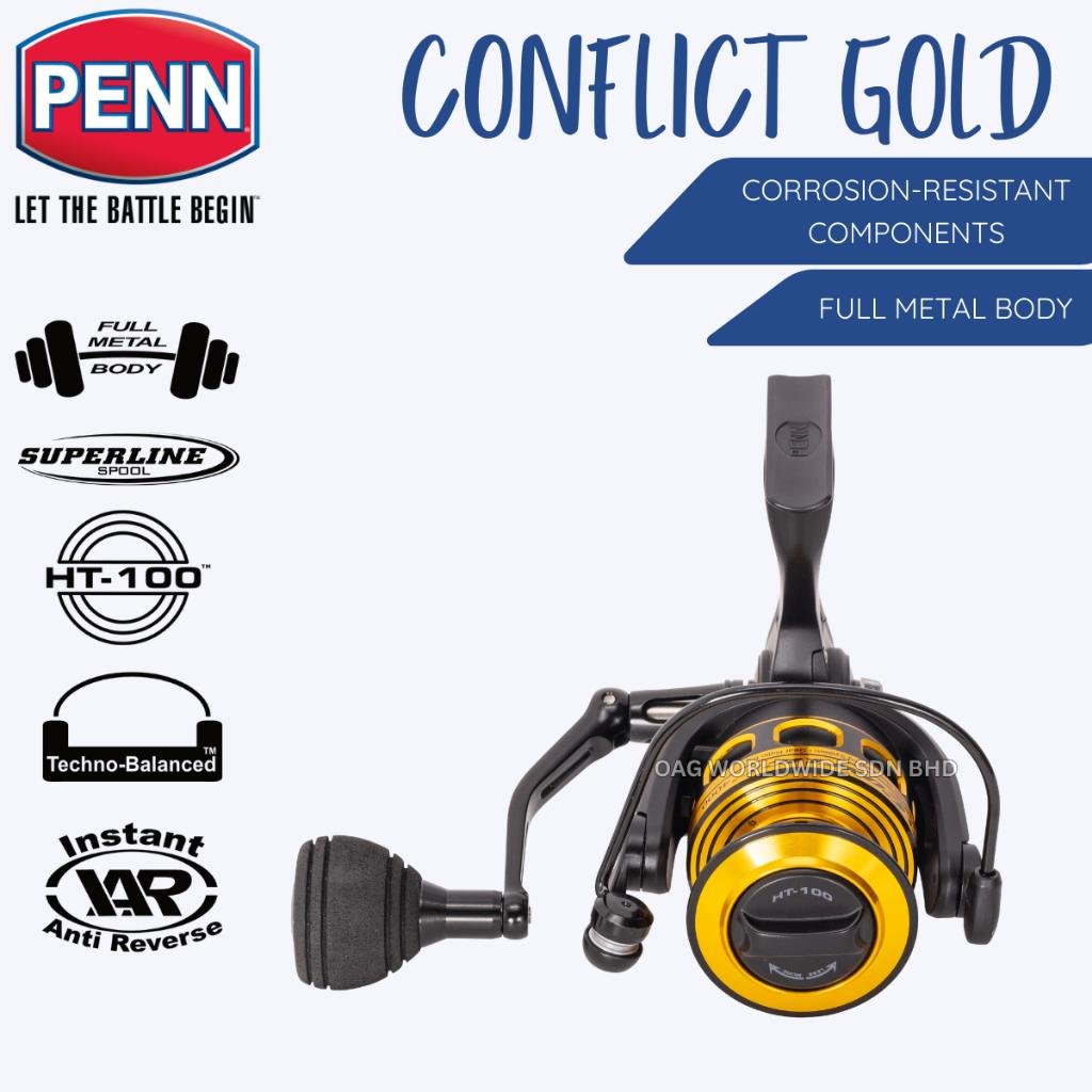 NEW Penn Conflict Gold - Spinning Reel Series