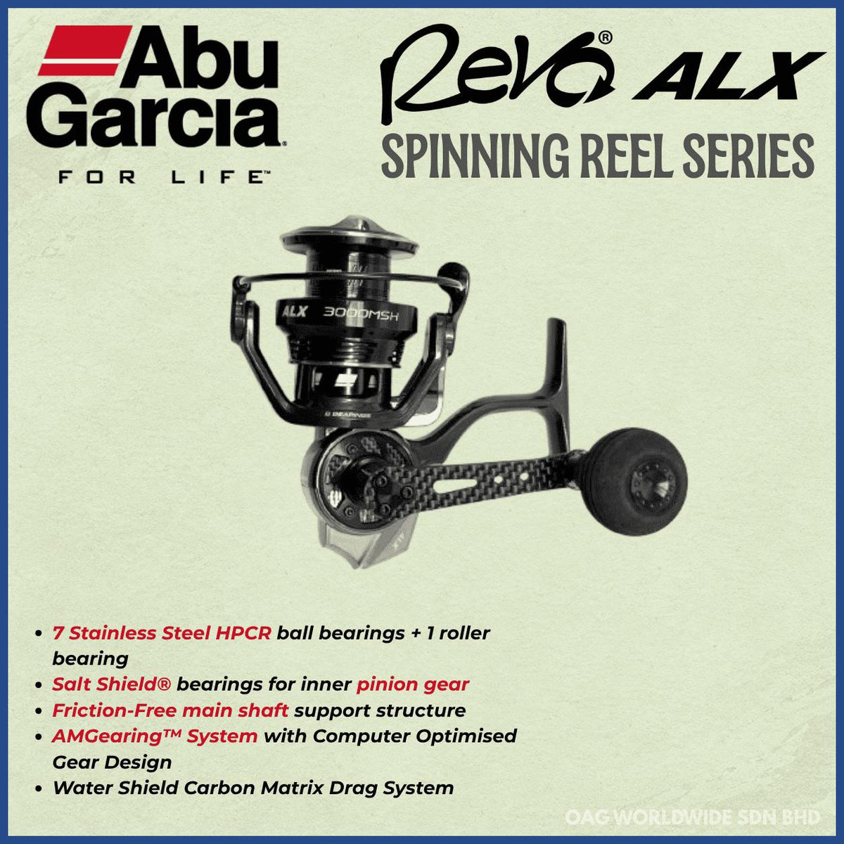 Abu Garcia Revo ALX - Spinning Reel
