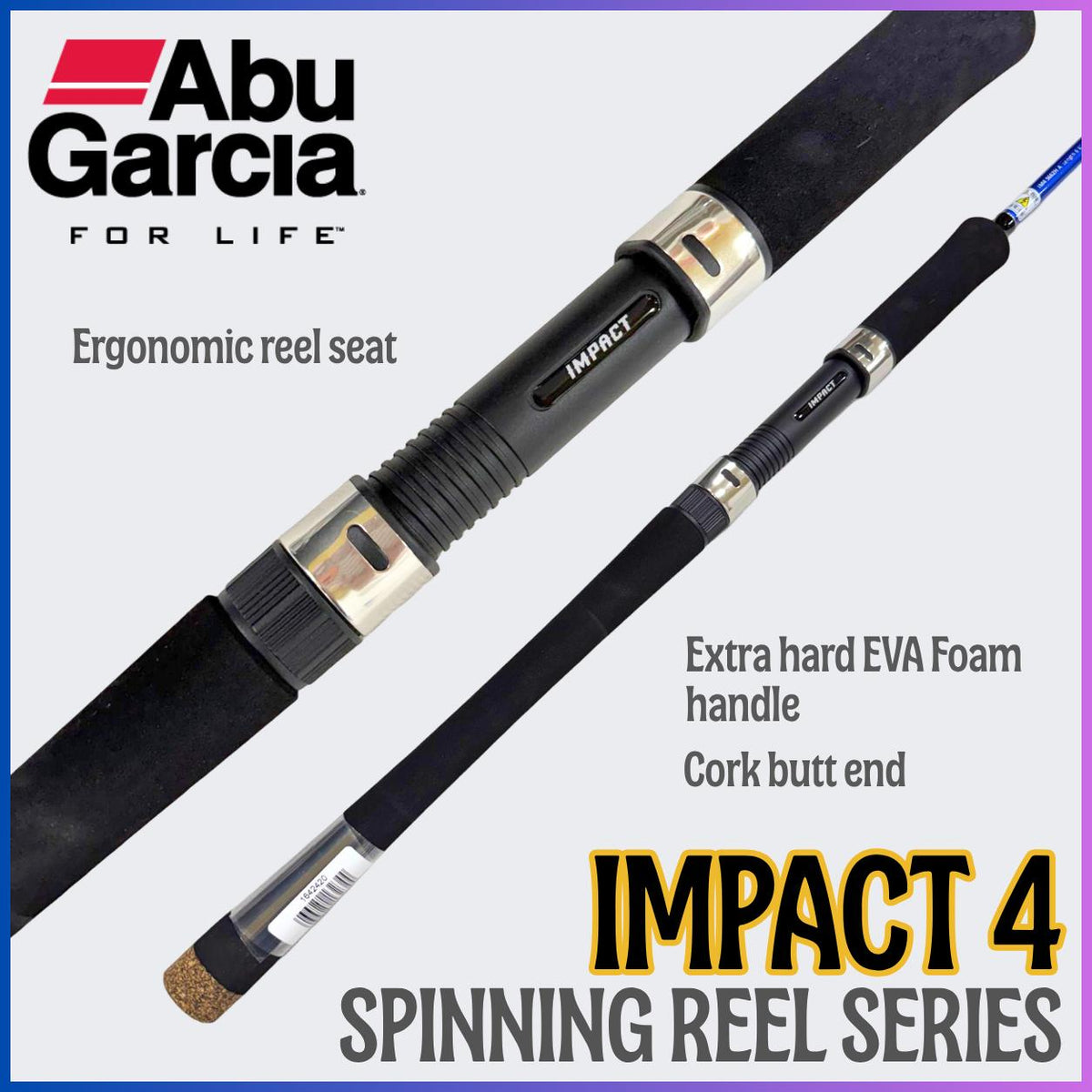 Abu Garcia Impact 4 - Spinning Reel Series