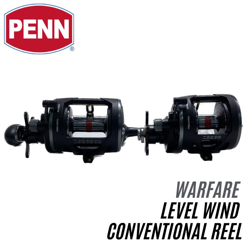 Penn Warfare Level Wind Conventional - Overhead BC Reel